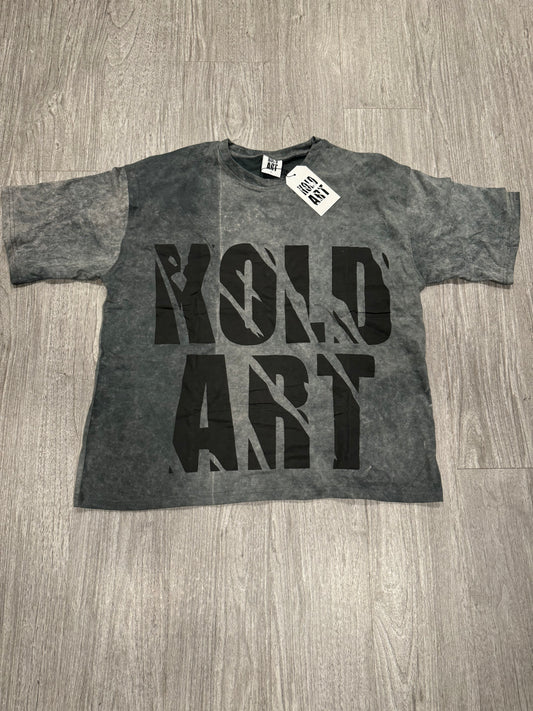 KOLD ART tee acid wash